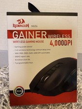 Gaming Mouse Redragon Gainer RED-M656-R1BK Wireless 4000 DPI 2.4Ghz