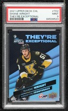 2021-22 Upper Deck CHL They're Exceptional Shane Wright #TE2 PSA 9 MINT 0ms6