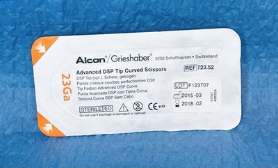 Alcon/ Fries have Dsp Advanced Tip Curved Scissors Ref 723.52