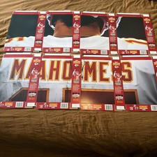 MAHOMES MAGIC CRUNCH All 8 LIMITED EDITION CEREAL 2020.. Never Glued or Folded