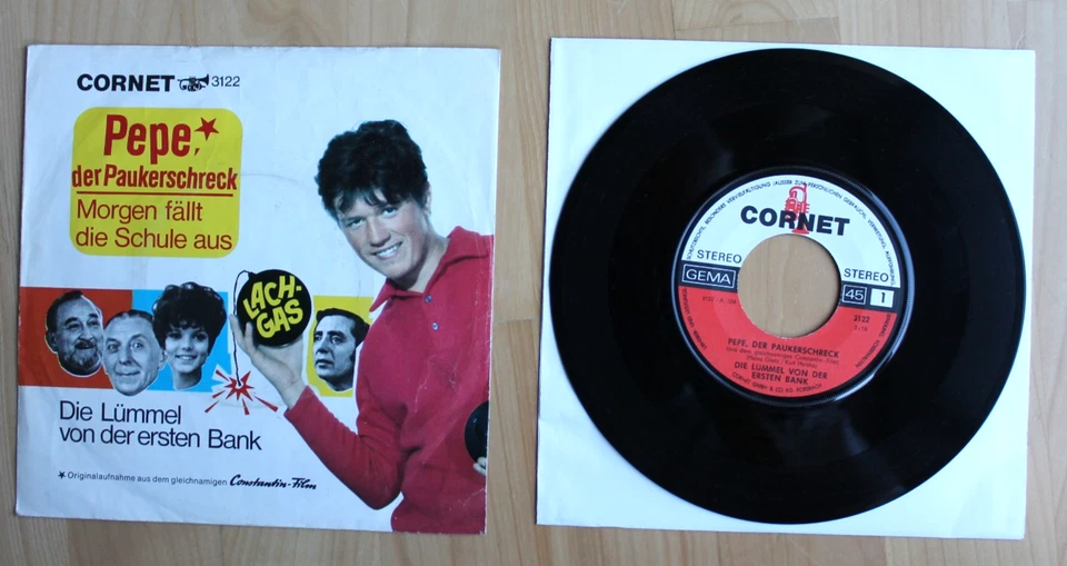"Pepe der Paukerschreck" Filmmusik Vinyl Uschi Glas Lümmel von der ersten Bank - Bild 2 von 4