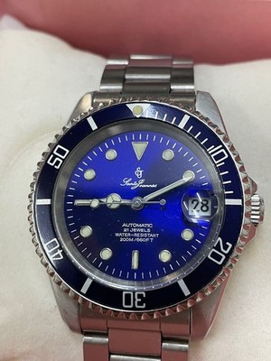 Santo Joannes Blue Sub Automatikuhr Miyota Werk aus Japan