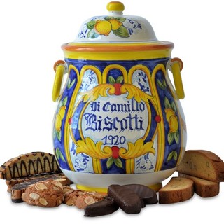 Rare Collectable Di Camillo Biscotti 1920 Jar MSRP $236