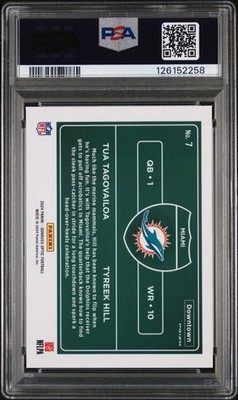 2024 Panini Donruss Optic - Downtown Duos Tyreek Hill, Tua