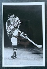 Vintage Tim Horton Signed Autographed Photo JSA NHL Hockey Rangers Leafs