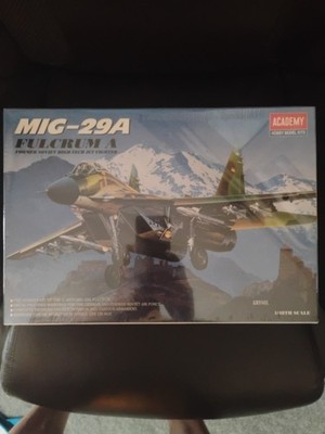 Academy/Minicraft 1:48 Mig 29A Fulcrum A, Vintage, OpenBox, NOS #2116