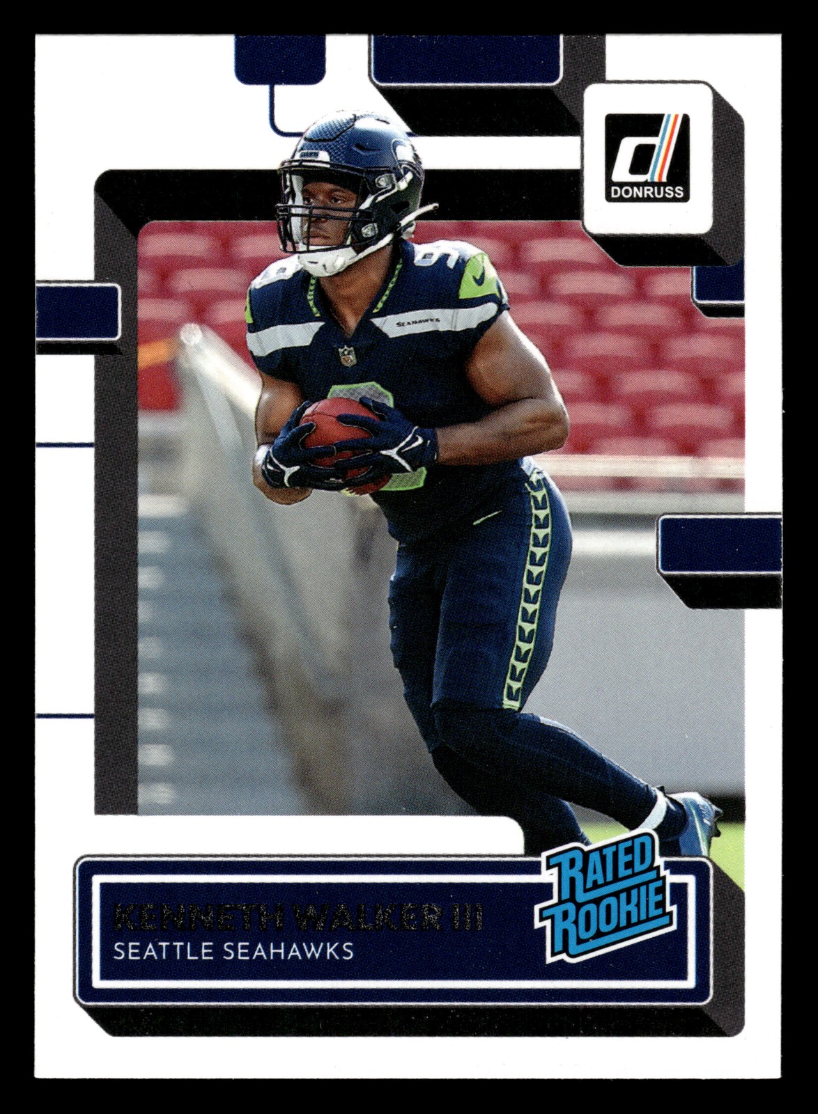 Kenneth Walker III 2022 Donruss #318 Seattle Seahawks