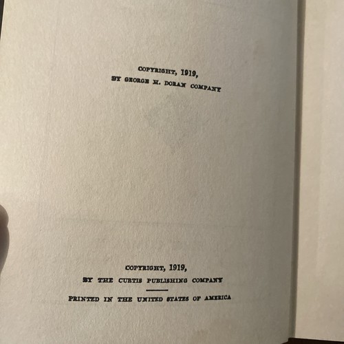 A Damsel in Distress by P G Wodehouse First US Edition 1919 HC - Picture 5 of 6