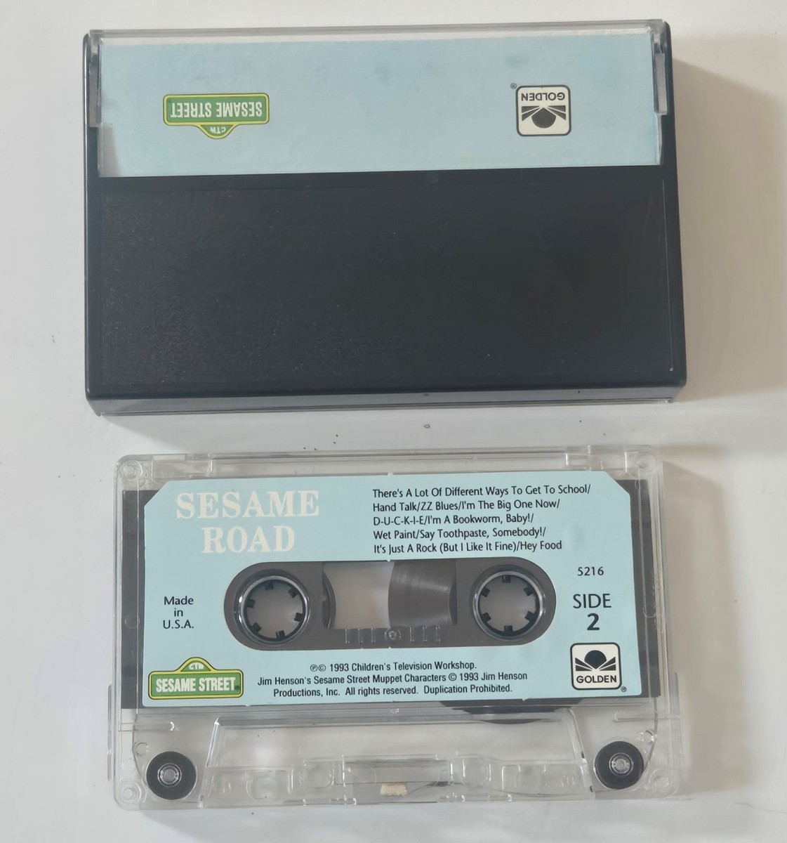 SESAME ROAD Cassette Tape 1995 Sesame Street Album THE BEATLES | eBay