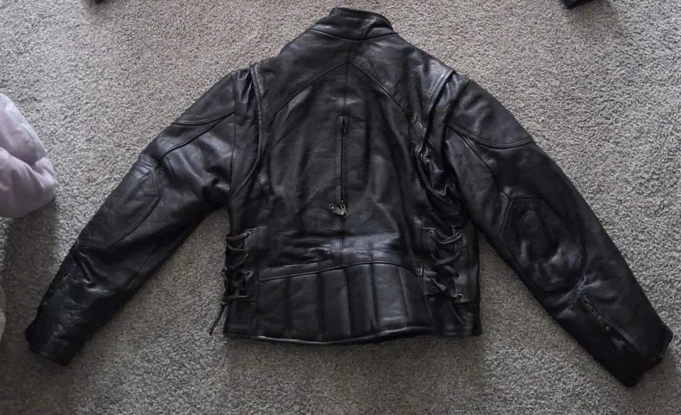 Vintage Mens Mustang Leather Jacket Size M - Image 4 of 4