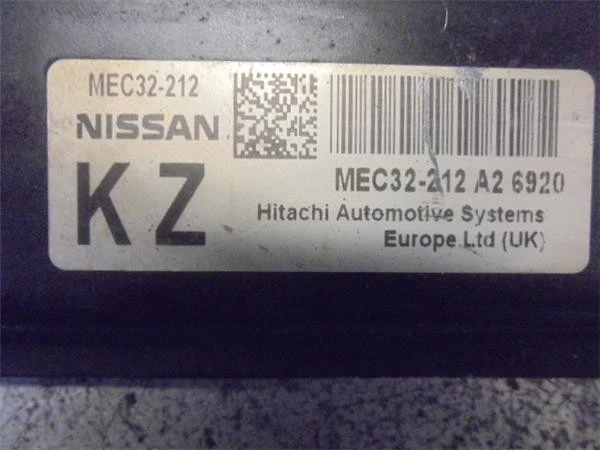 Mec32212 Centralina Nissan Almera Ii Hatchback (N16) 1.5 Qg15De - Immagine 4 di 4