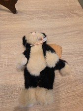 BOYDS Collection Plush Black White 10 in Cat 1364 Articulated J B Bean Series