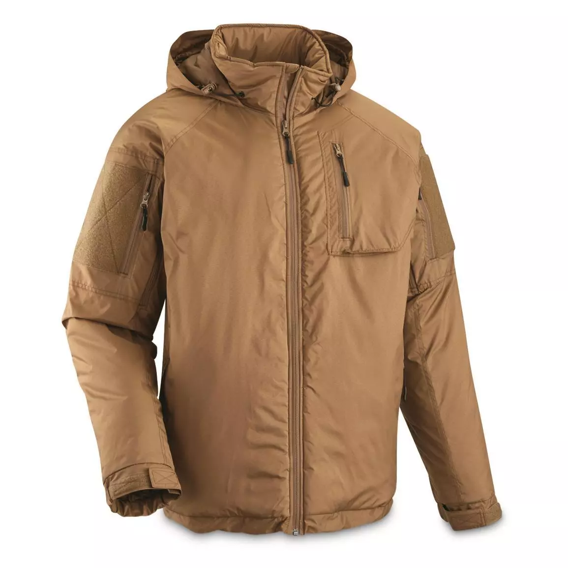 PCU Level 7 ECW Parka PrimaLoft Cold Weather Coyote RUNS BIG !!
