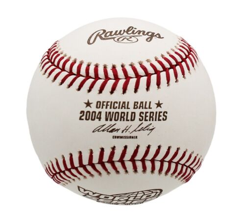 Unsigned Rawlings Official 2004 World Series White MLB Baseball - Picture 2 of 2
