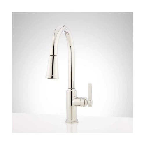 Signature Hardware 448180 Greyfield 1.8 GPM Pull-Down Kitchen Faucet - Polish... - Picture 1 of 9