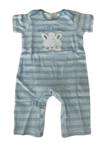 MI PRIMER TRAJE DE PASCUA PARA NIÑO 6-9 MESES, UNA PIEZA, SOMBRERO Y BOTINES - NUEVO CON ETIQUETAS Foto 2 de 4