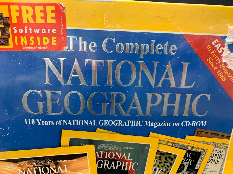 NEW !! National Geographic Magazine 110 Years 31 CD-ROM Set - Image 3 of 4