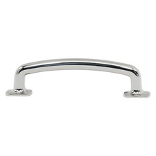 Industrial Style 3-3/4-Inch Center To Center Nickel Cabinet Pull / Handle