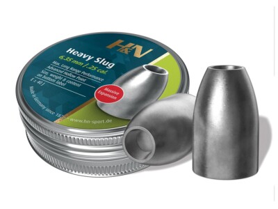 H&N Slug HP 120 Count HOLLOW POINT 6.35mm .253/ .25 Caliber 38gr Pellets GERMANY