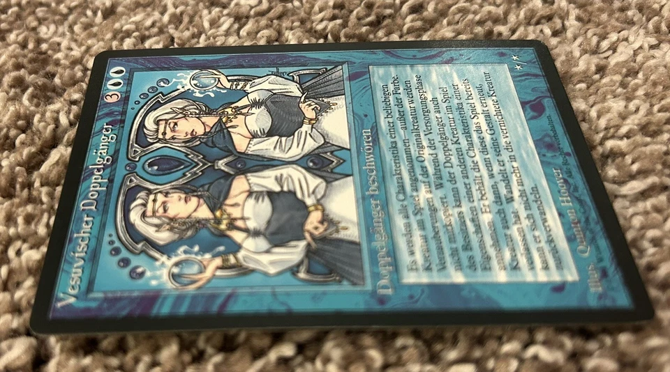 MTG Foreign Revised Black Border Vesuvan Doppelganger German LP Light Play - Image 4 of 4