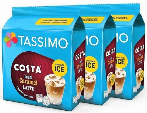 Packs Tassimo Costa Iced Caramel Latte 