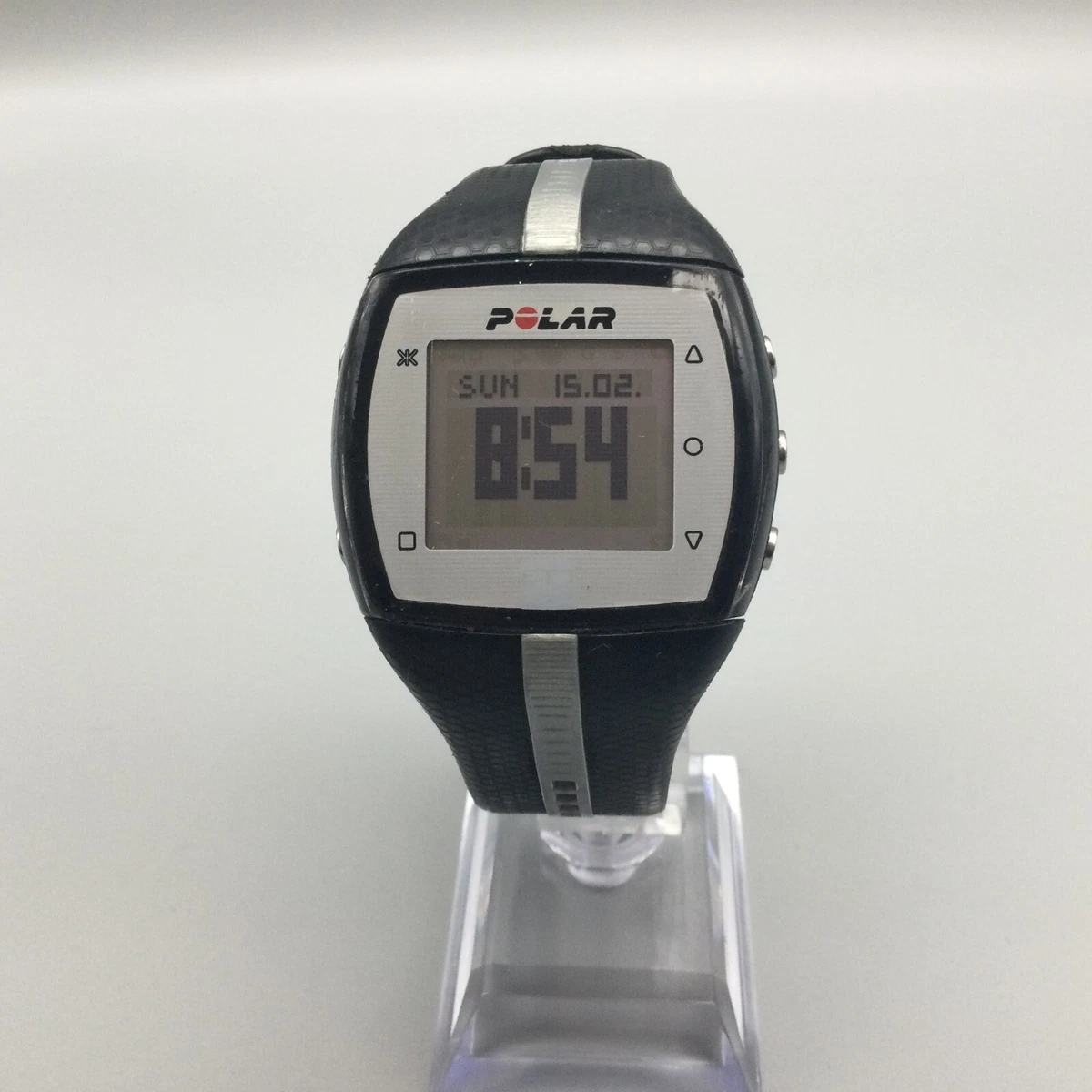 Polar FT7 Digital Watch Unisex Heart Rate Monitor Black Silver New