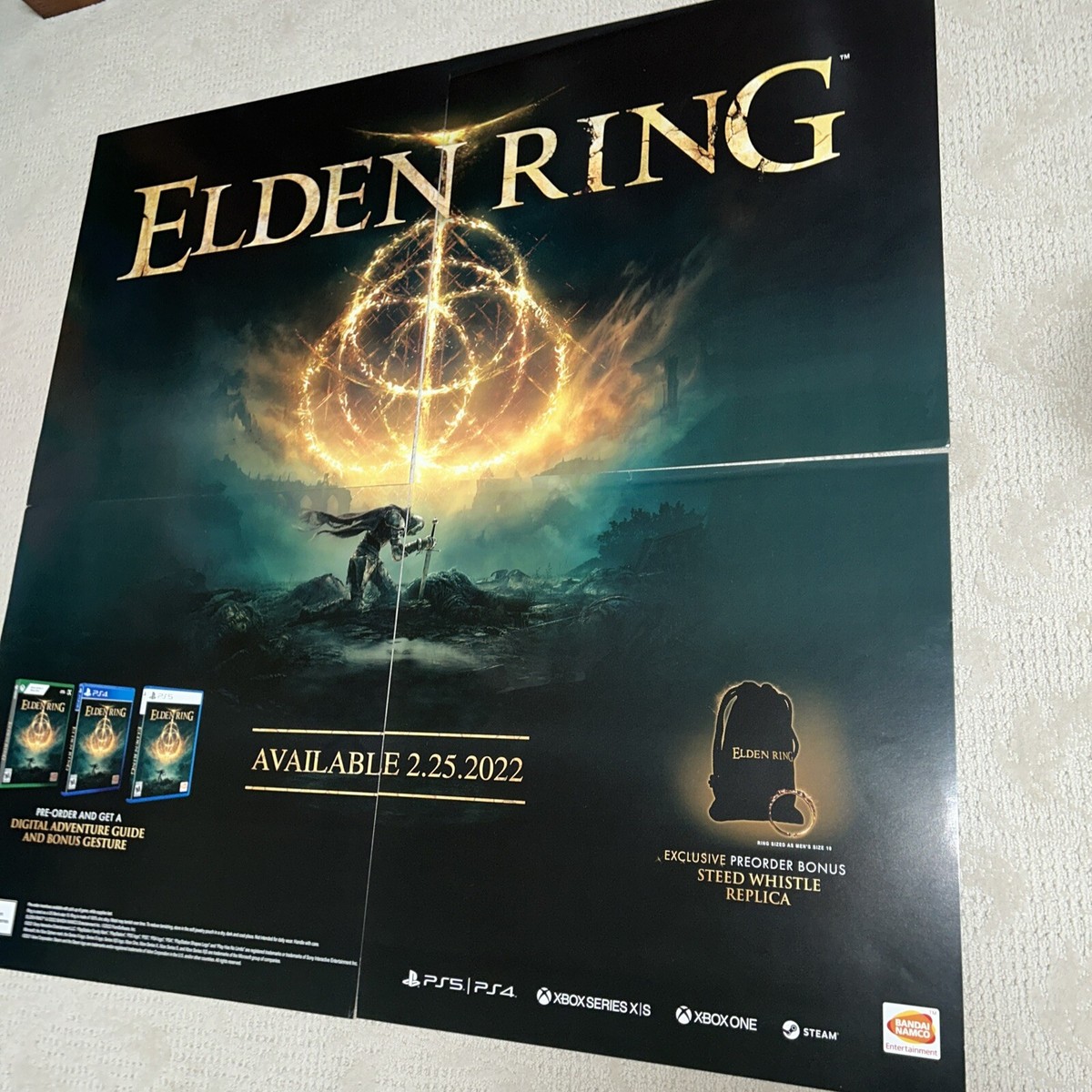 ELDEN RING」 B2ポスター 非売品 ELDEN RING」 B2ポスター非売品