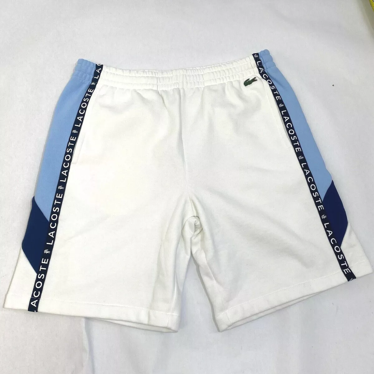 LACOSTE Colorblock Fleece Shorts Men s Medium Authentic BNWT