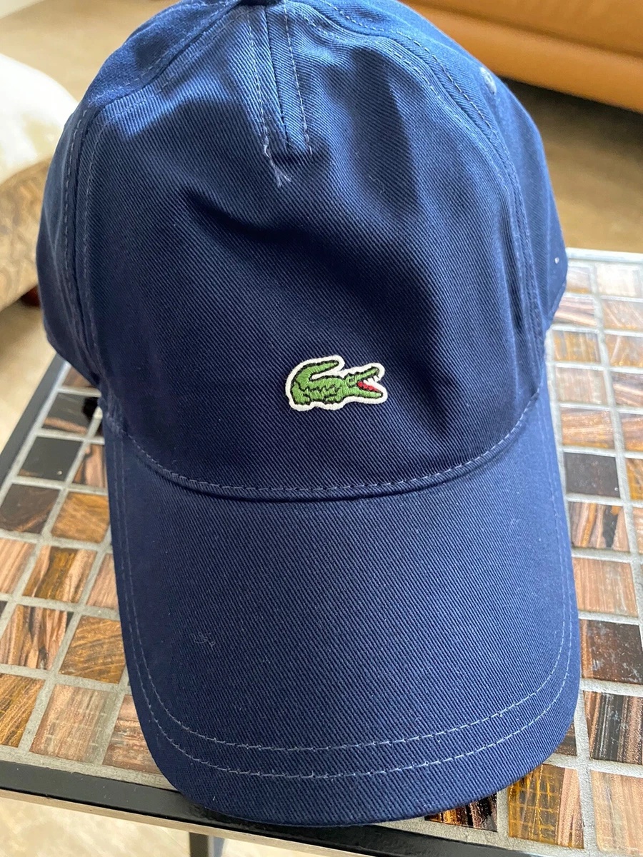 lacoste Navy Cap One Size | eBay