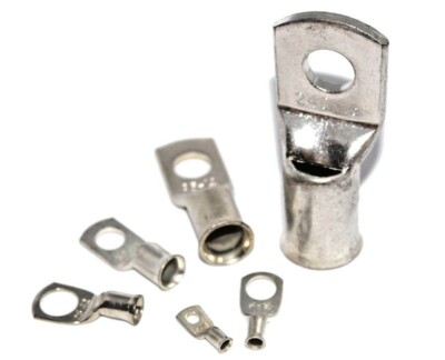 Kupferrohrklemmen 6 mm - 240 mm Kabelschuhe Batterieklemme Crimp Löten Schweißen