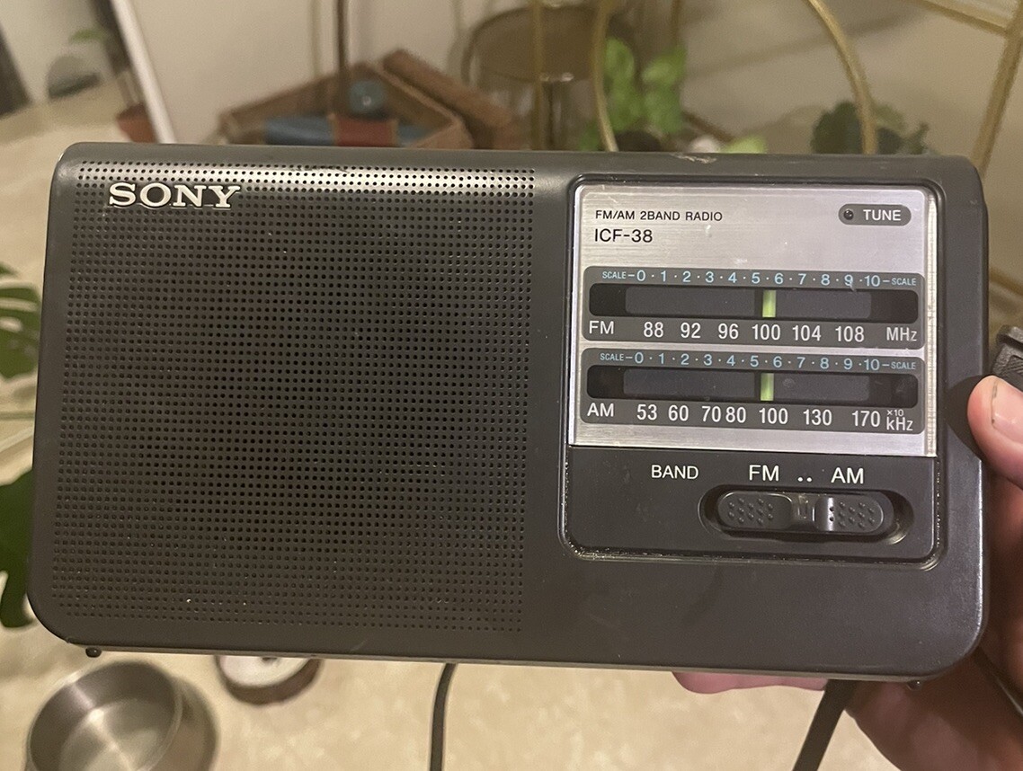 SONY AMFM ラジオ BF-38 【公式通販】