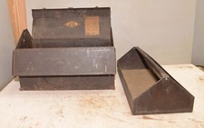 Herramienta S-K Sherman Klove fontaneros mecánica caja de metal cofre años 30 coleccionable