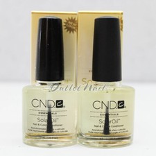 LOT 2 X CND Solar Oil 0.25 oz/7.3ml - Nail  Cuticle Conditioner SolarOil