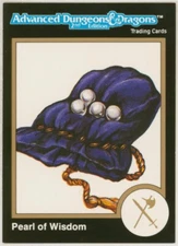 1991 TSR AD&D Gold Border RPG Fantasy Art Card #236 Dungeons Dragons Magic Pearl