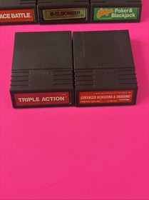 Intellivision Lot of 8 Games  - ALL TESTED - Working - Cleaned Pins