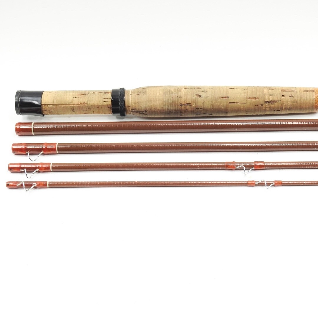 Scott Powr-Ply Fiberglass Fly Rod. 7' 6” 5wt. F-75. 5-Piece. W Scott Powr-Ply Fiberglass Fly Rod. 7' 6” 5wt. F-75. 5-Piece. W