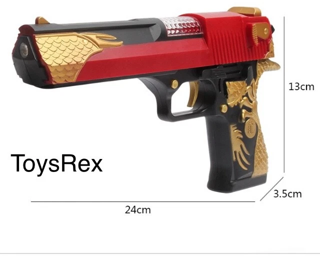 Dragon-Soul-Desierto-Águila-Eléctrica-Luz-Música-Pistola operada por batería de proyección