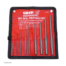 ROLL PIN PUNCH PUNCHES – firearm gunsmith hand tools – punch set – automotive