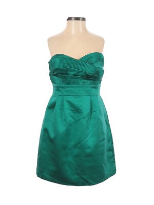 bridesmaid dresses pencil skirt Phoebe Couture Women 8 Strapless Ruffle Pencil Dress Teal Green Bridesmaid  Prom