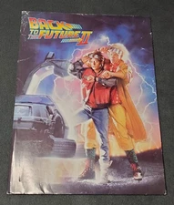 BACK TO THE FUTURE PART 2 Press Kit Folder and Photos 1989 Michael J. Fox - RARE
