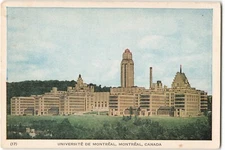 Postcard Universite De Montreal, Montreal, Canada VTG ME8.