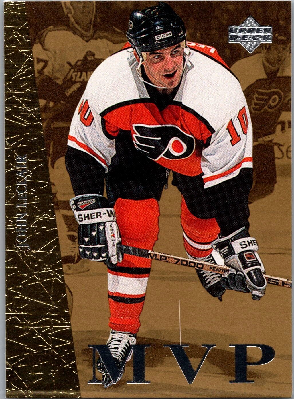 1996-97 Upper Deck Collector's Choice - MVP #UD8 John LeClair Gold