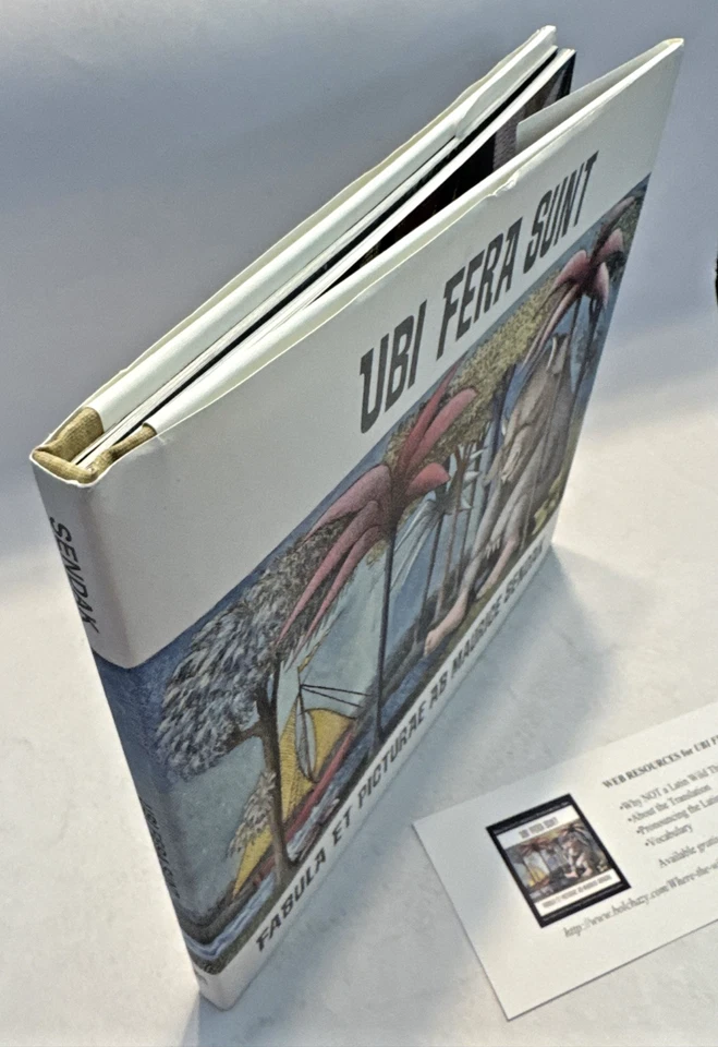 **SIGNED** UBI FERA SUNT by Maurice Sendak & Richard LaFleur (Latin Edition) - Image 4 of 4