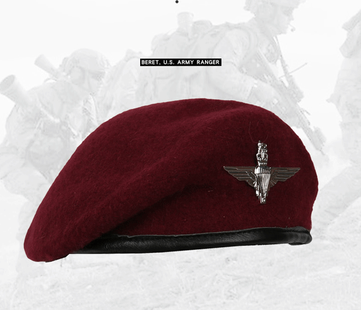 Air Force Red Beret Cap Indian Army Troopr Beret Maroon – Olive Planet