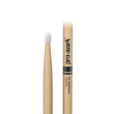 ProMark TX5BN Classic Forward 5B Hickory Drumsticks (pair), Oval Nylon Tip
