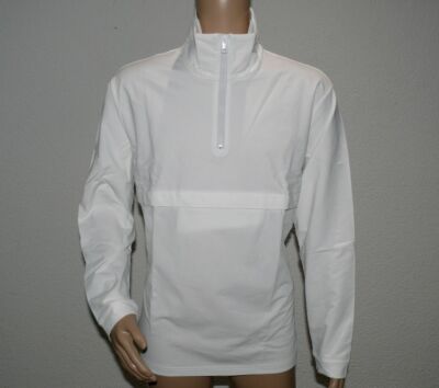 Adidas BS4470 EQT MOCK TOP AUTRES Half ZIP Pulli Langarm Freizeit Shirt L White