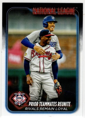 2024 Topps Baseball Prior teammates reunite No. 481 National League