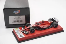 1/43 BBR FERRARI SF23 GP LAS VEGAS 2023 SAINZ RED LEATHER BASE LE10 N MR
