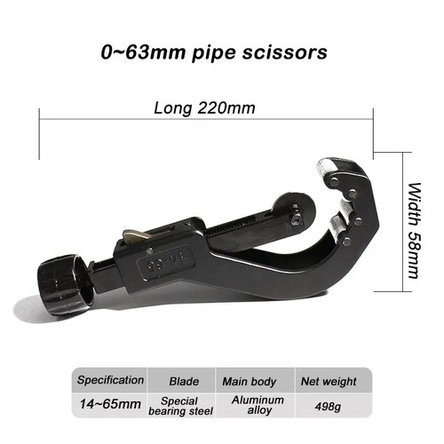 Pipe Cutter Ppr Pipe Scissors, Pvc Pipe Cutter Pipe Cutting Tool PE Pipe Cutter - Picture 19 of 28