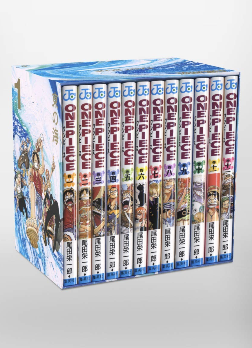 ONE PIECE comic book set w/ box Japanese language Manga from japan